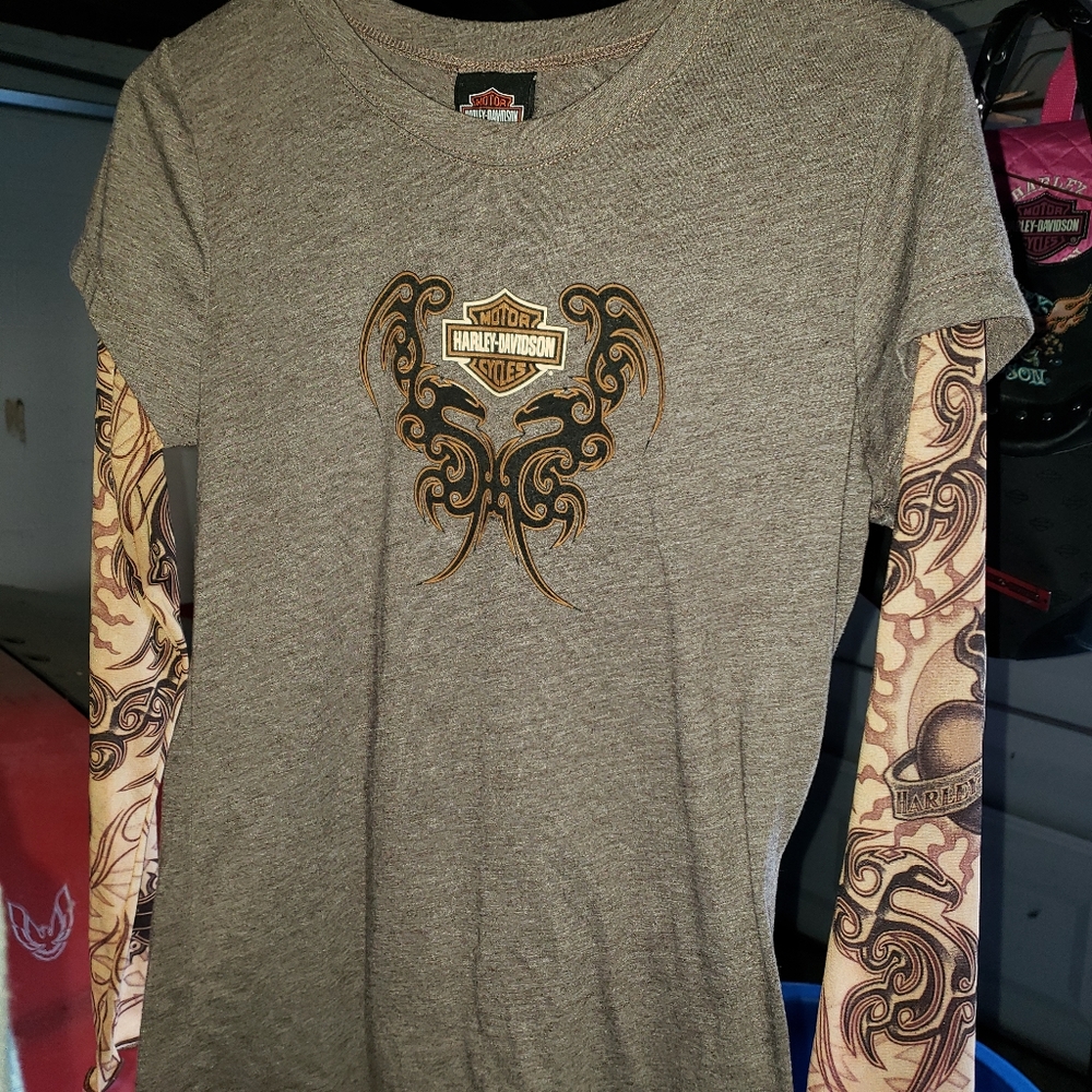 Harley Davidson Tattoo L/S